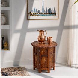 Wooden Side Table Hand Made,Wooden Side Table For Living Room,Wooden Side Table For Home Decor,