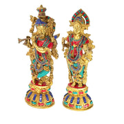 Handcrafted Brass Radha Krishna
Radha Krishna Murti Brass UAE
Traditional Radha Krishna Statue 
Radha Krishna Decor for Home 
