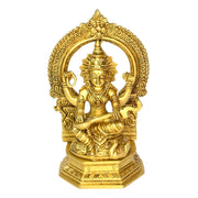 Saraswati Idol For Study Table/
Saraswati Idol For Home Decoration/
Saraswati Brass Idol For Living Room/
Pooja Idols Shop/