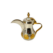 Coffee pot dallah
Traditional Arabic serving pot
Brass dallah with lid
Two-tone metal coffeepot
Classic UAE serving pot
Brass hospitality piece
Antique-look coffee server
Decorative Arabic pot
Middle Eastern brassware