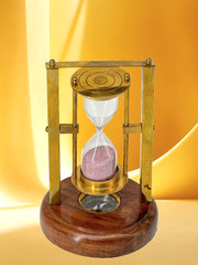 Nautical Brass Sand Timer UAE
Brass Hourglass with Compass
Two Minute Brass Sand Timer
Brass Sand Timer with Wooden Base
Gold Finish Nautical Timer
Antique Brass Hourglass with Compass
Brass Sand Timer for Desk Decor