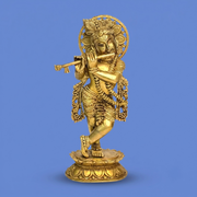 Brass Krishna Statue UAE/
Krishna Idol in Dubai/
Buy Krishna Murti Online UAE/
Traditional Krishna Idol Brass/
