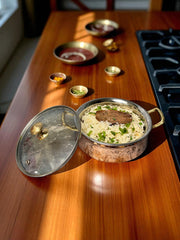 Copper hammered handi UAE
Stainless steel lined copper pot
Indian copper cookware UAE
Decorative copper handi Dubai