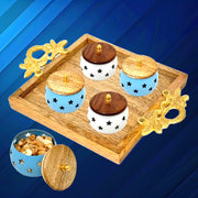 Handcrafted serving bowl — home decor UAE
Metal-fitted wooden tray set
Decorative bowl set — home decor Abu Dhabi
Dry fruit serving set — home decor ideas
Wooden bowl tray — home decor shopping
Handmade bowl set — home decor Dubai
Dry fruit holder — home decor
Traditional wooden serving set