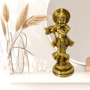 Antique Brass Krishna Murti
Brass Krishna Decor Middle East
Buy Hindu God Idols in UAE
Krishna Idol for Mandir UAE
