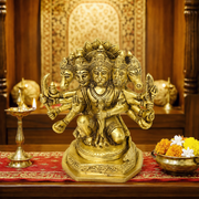 Brass Panchmukhi Hanuman Murti
Pure Brass Panchmukhi Hanuman
Antique Brass Hanuman Idol
Sitting Panchmukhi Hanuman Sculpture