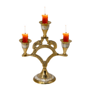 Vintage Brass Candle Stand With 3 Holder
Hand Made Candle Holder
Candle Stand For Gifting