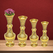 Wedding Ceremony Display Vase
Vintage Brass Flower Vase Embossed
Plant Pots
Pital Golden
Home Decoration Brass Vase