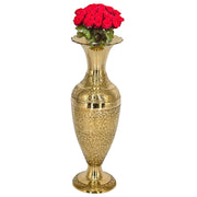 Solid Brass Flower Vase
Pure Brass Flower Vase
Metal Flower Vase For Living Room
Metal Flower Vase For Home Decoration
Kalamkaari Vase
Hotel Display Vase