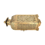 Handicrafted Iron Lantern With Antique Gold Finish