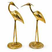 Brass Flamingos Figurine