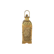 Handicrafted Iron Lantern With Antique Gold Finish