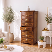Entryway Storage Cabinet hand made, Hallway Cabinet vintage design, luxury bedside Storage Chest wood,