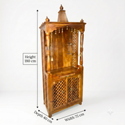 wooden mandir, pooja mandir, home temple, solid wood mandir, sheesham mandir, rosewood temple, pooja ghar, prayer unit, mandir UAE, temple UAE, Dubai mandir, Sharjah temple, I