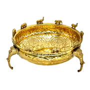 Indian Traditional Pooja Bowl
Hindu Traditional Pooja Urli
Hindu Traditional Pooja Bowl
Handicrafted Brass Pooja Bowl