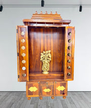 Solid Sheesham wood pooja temple UAE
Handcrafted wooden mandir with doors
Sheesham wood pooja mandir wholesale Dubai