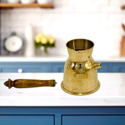Brass Cezve Coffee Warmer/
Brass Tea Kettle Pot/
Coffee Pot for Gifting UAE/
Handcrafted Coffee Pot UAE/
Traditional Brass Cezve/
Arabic Style Coffee Pot/