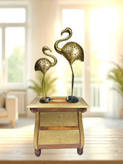 Handcrafted Swan Figurine UAE
Swan Candle Holder Set Dubai
Indian Handicrafts Decor UAE
Metal Swan Set Online UAE