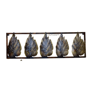 Wall Art Panel Leaf Frame, Wall Art Panel For Hotels & Restaurent, Wall Art Panel For Bed Room, Wall Art Panel, Wall Art Metal Decoration Frame, Wall Art Panel Leaf Frame,
