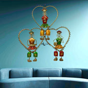 Handcrafted wall hanging
Indian wall decor UAE
Handmade wall panel
Musician dolls wall decor
Iron wall hanging UAE
Colorful wall panel