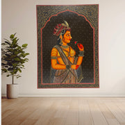 Mughal Woman Hand Painting With Emboss
Mughal Emporer Wife Noor Jahan Painting
Jajasthan Traditional Mughal Paintings
Indian Queen Wooden Art
Indian Handicrafted Paintings