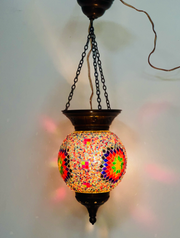 Handmade turkish mosaic glass hanging lamp Uae
Arabic hanging pendant light Ajman
Villa majlis mosaic lighting Umm Al Quwain