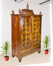 Pooja mandir for apartments UAE
Luxury wooden temple for home Dubai