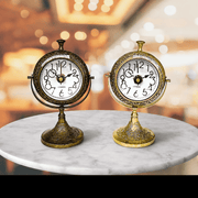 Brass Nautical Table Watch UAE, Handmade Maritime Table Clock, Antique Brass Maritime Clock UAE, Handcrafted Nautical Table Timepiece, Marine Brass Table Clock.