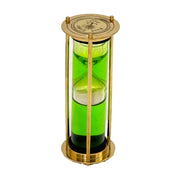 Brass Liquid Green Sand Timer
Gold Finish Brass Hourglass
Green Sand Hourglass Timer UAE
Handcrafted Brass Sand Timer
Indian Made Brass Timer