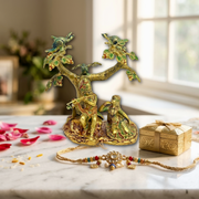 Radha Krishna brass statue UAE,antique Radha Krishna idol Dubai,handcrafted Radha Krishna Sharjah,brass Hindustatues UAE wholesale,Radha Krishna pooja idol UAE,Radha Krishna décor piece Dubai,