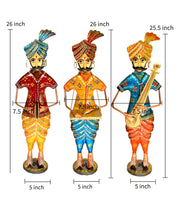 Hand painted folk musician sculpture
Home decor Indian musician showpieces
Indian ethnic showpieces for gifting