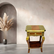 Solid Wood Side Table with Drawer
* Rectangular Side Table with Storage
* Brass Fitted Wooden Side Table
* Wooden Side Table with Natural Finish
* Handmade Solid Wood Side Table UAE