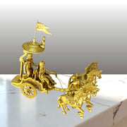 Traditional brass home decor
Brass pooja chariot idol
Antique brass showpiece UAE
Handmade brass Arjun Rath
Religious brass chariot decor
Brass Rath for temple use
Brass Arjun Rath centerpiece