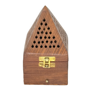 Wooden Pyramid Incense Burner
Handcrafted Wooden Incense Holder
