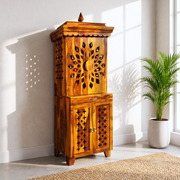 hindu religious statue mandir, god temple, handmade temple, hindu altar, hindu pooja mandir, hindu temple, puja room, puja unit, puja unit designs, simple pooja mandir, solid wood temple, Dubai mandir, Sharjah temple, Indian mandir, 