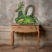 Brass deer padlock
Antique deer lock
Vintage brass lock
Handmade deer padlock
Brass lock with keys
Deer motif padlock
Indian brass lock