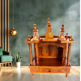 Wooden Home Mandir
Wooden Engraved Home Mandir
Wood Temple For Pooja Room
Sheesham Wood Mandir