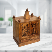 Sheesham wood temple
Wooden pooja mandir