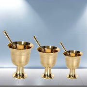 Spices Crusher Bowl
Souvenir Gift Shop In Dubai Uae
Solid Brass Spices Crasher
Saffron Crasher Pot
Pure Brass Mortar