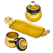 Vintage Metal Chocolate Bowl Set
Tableware Fry Fruit Bowl Set
Tableware Dry Fruit Set With Tray
Table Serving Metal Container
Return Gifts Jar Set
Oud Container Set