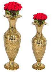 Pure Brass Flower Vase
Metal Flower Vase For Living Room
Metal Flower Vase For Home Decoration
Kalamkaari Vase
Hotel Display Vase