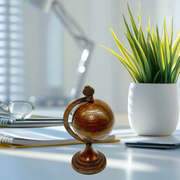 Solid Brass Globe for Gifting UAE
Elegant Office Globe in Brass
Made in India English Brass Globe
Hand Engraved English Table Globe
