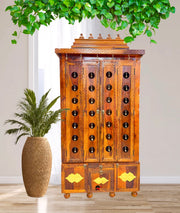 Handcrafted wooden mandir with doors
Indian prayer mandir for home Sharjah
Sheesham wood pooja mandir wholesale Dubai
Wooden temple for home Jodhpur artisans
Solid wood pooja mandir with storage