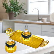 Vintage Metal Chocolate Bowl Set
Tableware Dry Fruit Set With Tray
Table Serving Metal Container
Snack Table Serving Set
Snack Container Bowl Set
Return Gifts Jar Set
Oud Container Set