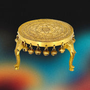 Traditional Brass Pooja Platform
Solid Brass Table for God Idols
Brass Table for Home Temple UAE
Pooja Table with Antique Finish Oman