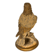 Vintage Brass Falcon Statue, Souvenir Gift Brass Falcon, Online Shop Of Arabian Falcon Figurine,