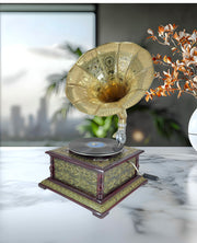 Antique Gramophone UAE
Brass Gramophone Decor