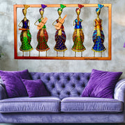 Indian Musician Wall Hanging Panel
4 Piece Metal Musician Wall Decor
Handmade Wall Hanging Metal Art
Traditional Rajasthani Musician Panel