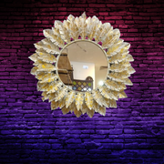 Home Decor Mirror
Hang Wall Mirror
Handicrafted Wall Mirror
Hand Painted Wall Art Product
Bedroom Wall Mirror
Antique Finish Wall Mirror