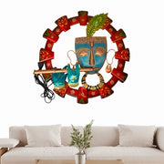 Metal Krishna wall art
Handcrafted Krishna panel
Iron Krishna decoration
Pooja room wall art